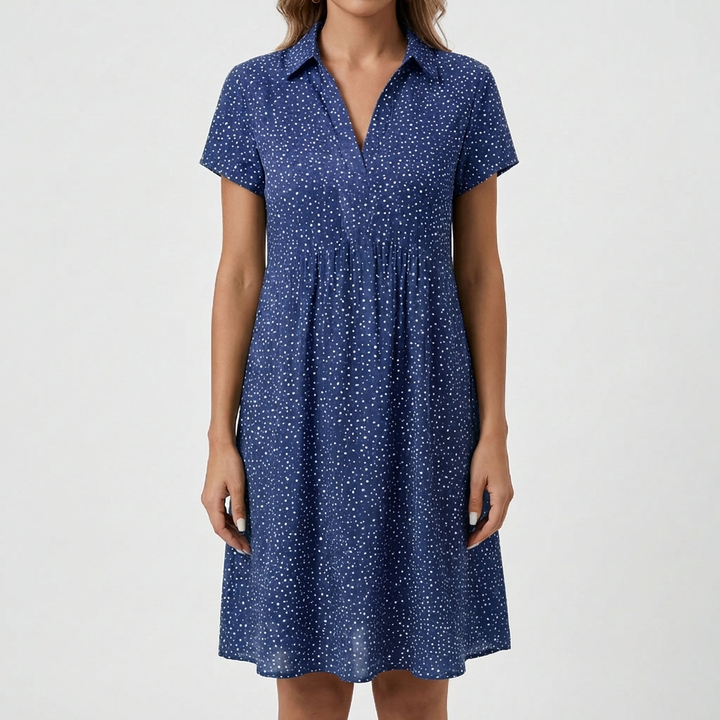 Vestido Camisa Midi con Botones