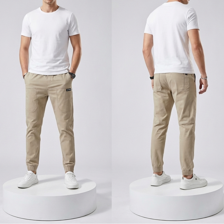 Pantalones Cargo Elásticos para Hombres