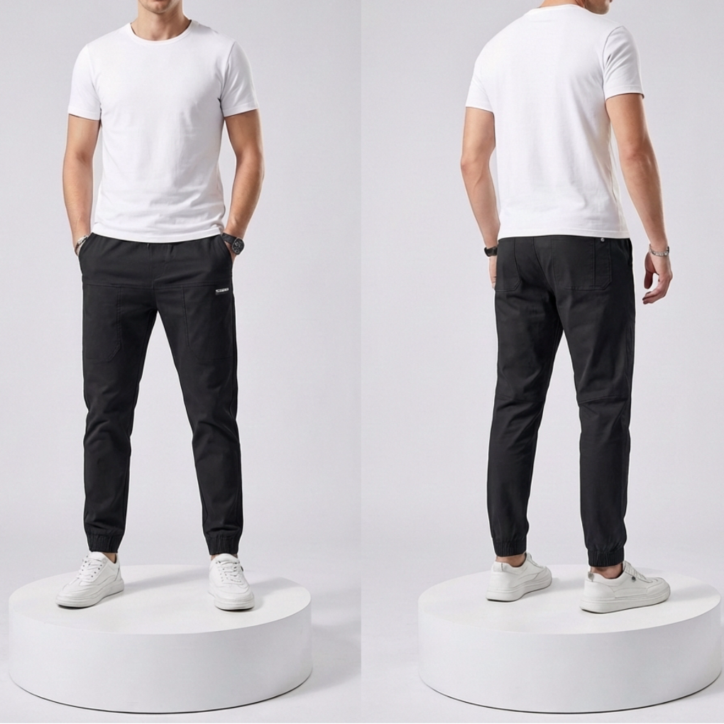 Pantalones Cargo Elásticos para Hombres
