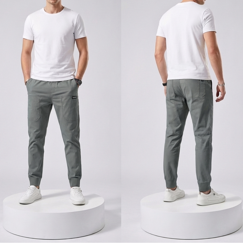 Pantalones Cargo Elásticos para Hombres