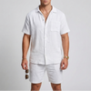 Conjunto de Lino para Hombres de Dos Piezas