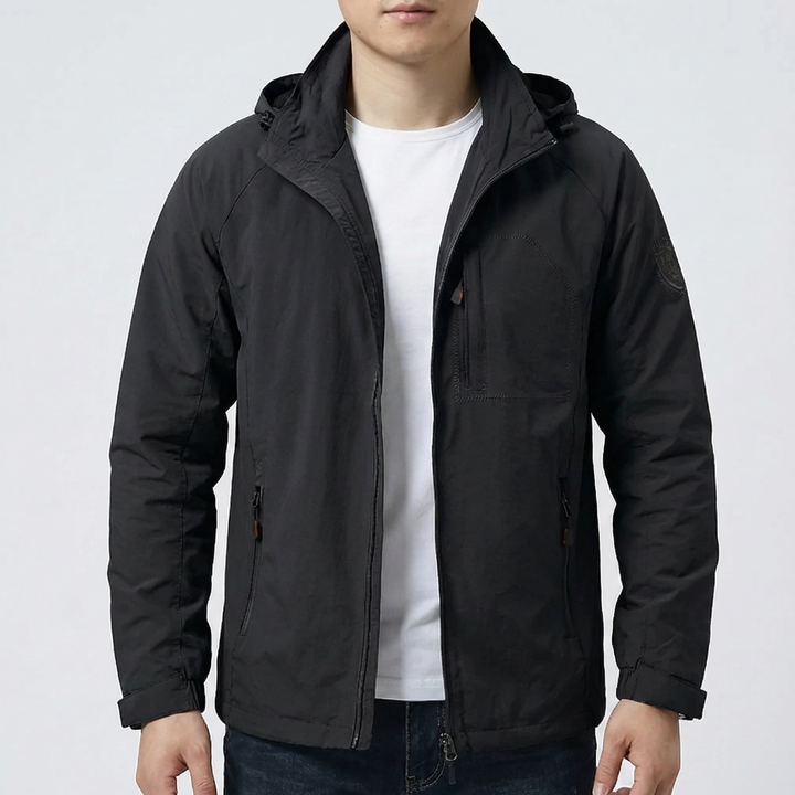 Chaqueta Transicional con Capucha para Hombres