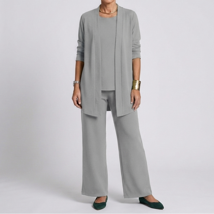 Traje Elegante de Tres Piezas para Mujeres