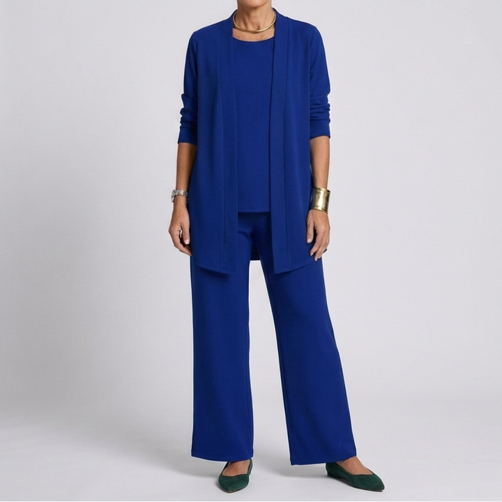 Traje Elegante de Tres Piezas para Mujeres