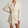 Blazer con Cinturón para Mujeres