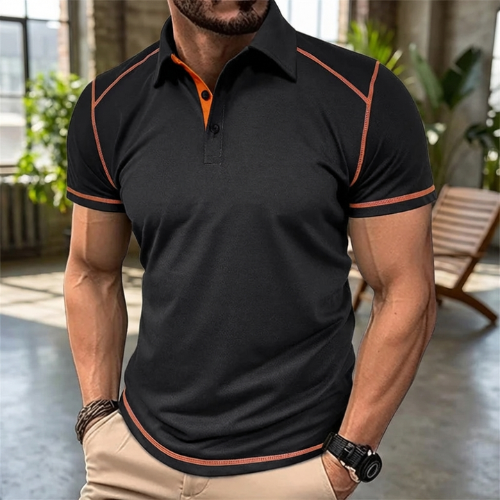 Camisa Polo Estilo Lineal para Hombres