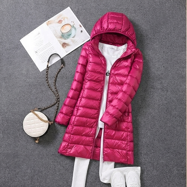 Chaqueta con Capucha Desmontable para Mujeres