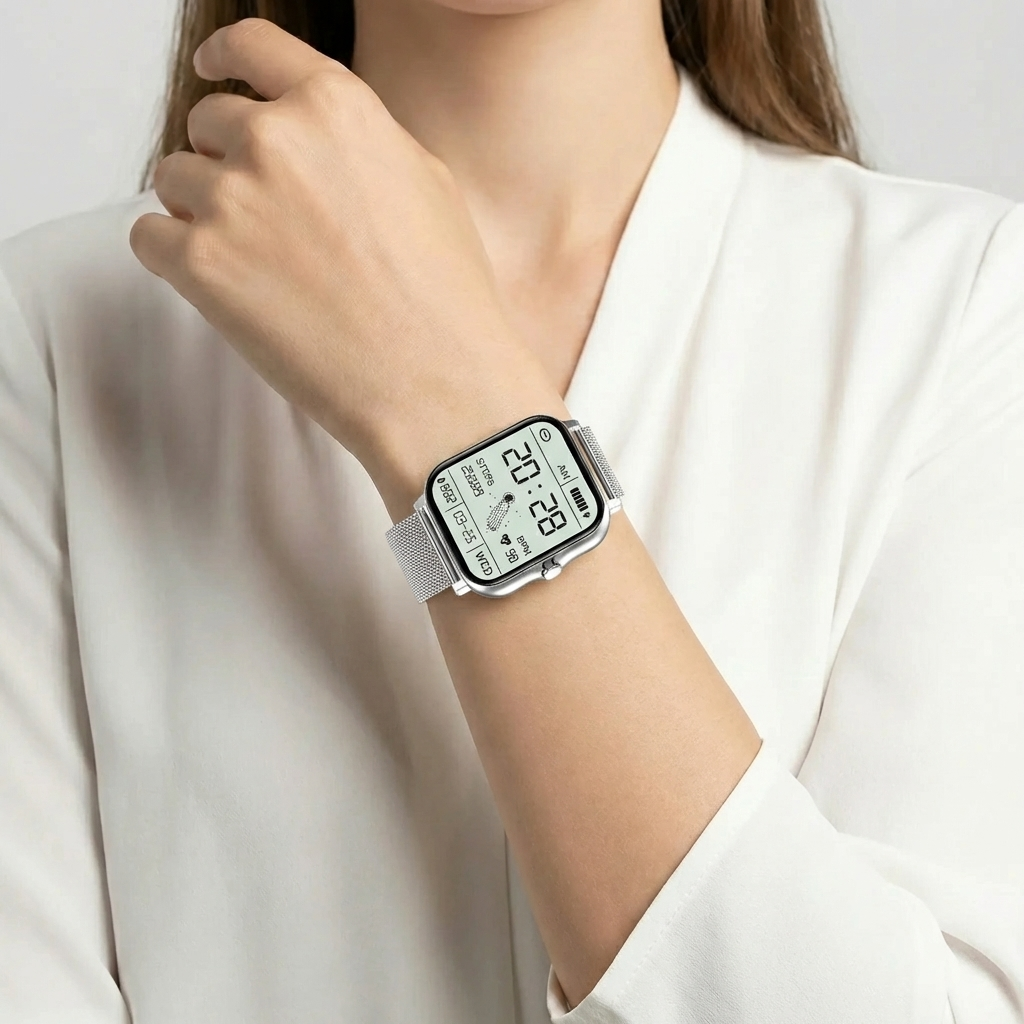 Reloj Inteligente Slim Táctil Completo Para Mujeres