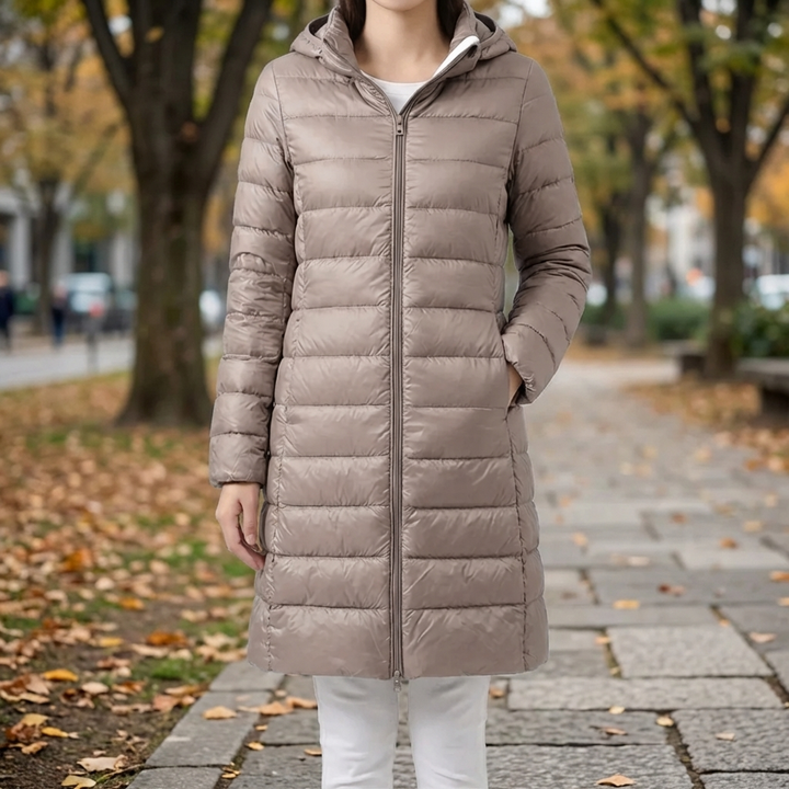 Chaqueta con Capucha Desmontable para Mujeres