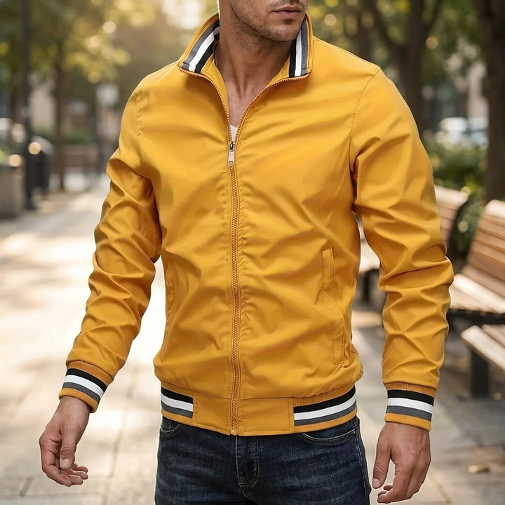 Chaqueta Transicional de Hombre con Cuello