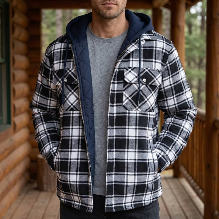 Chaqueta a Cuadros para Hombres con Elegancia Atemporal
