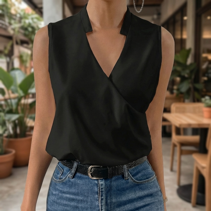 Top Chic Sin Mangas para Mujeres