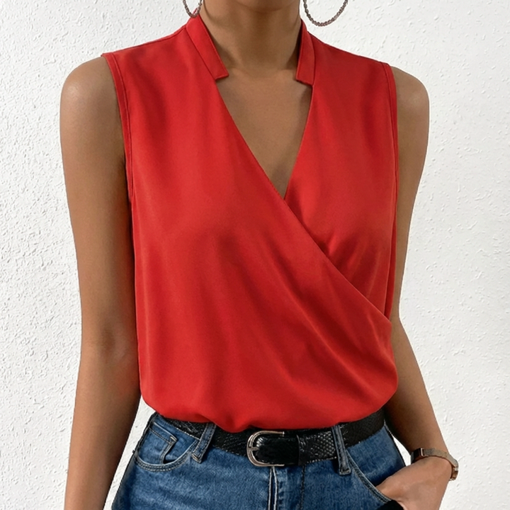 Top Chic Sin Mangas para Mujeres