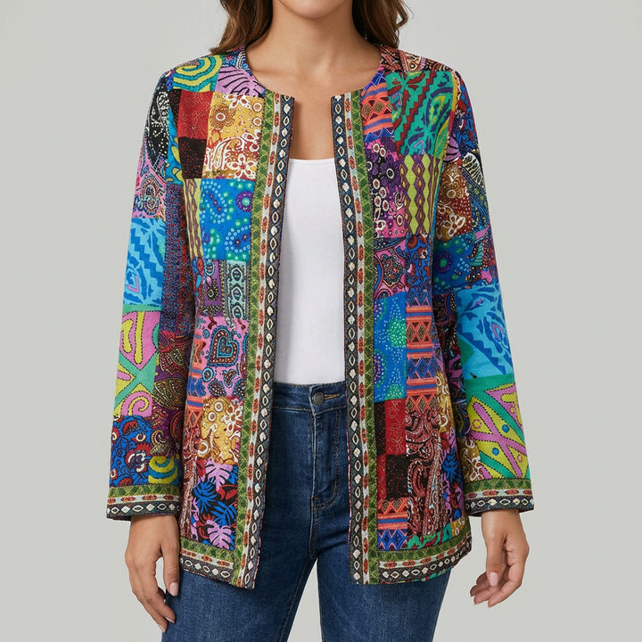 Cardigan de Punto Inspirado en Retro
