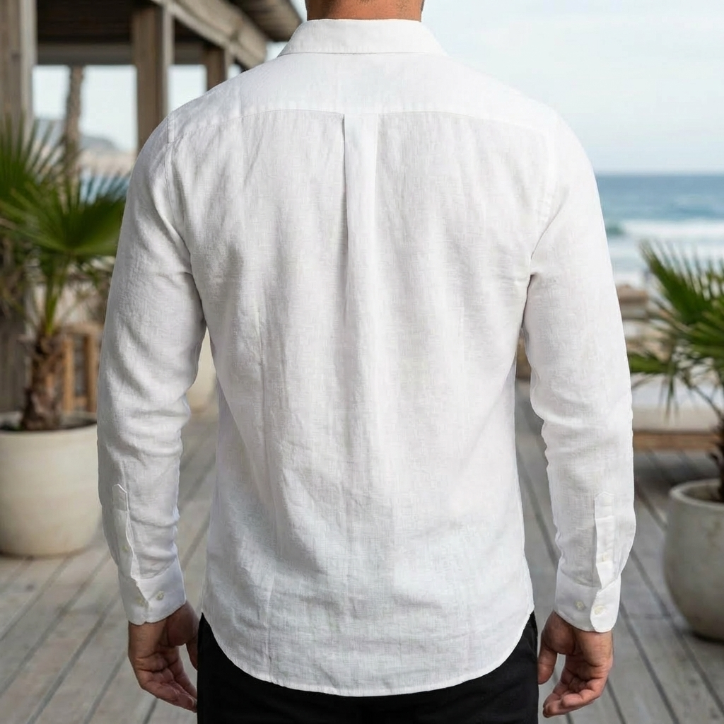 Camisas Casuales de Mangas Largas para Hombres