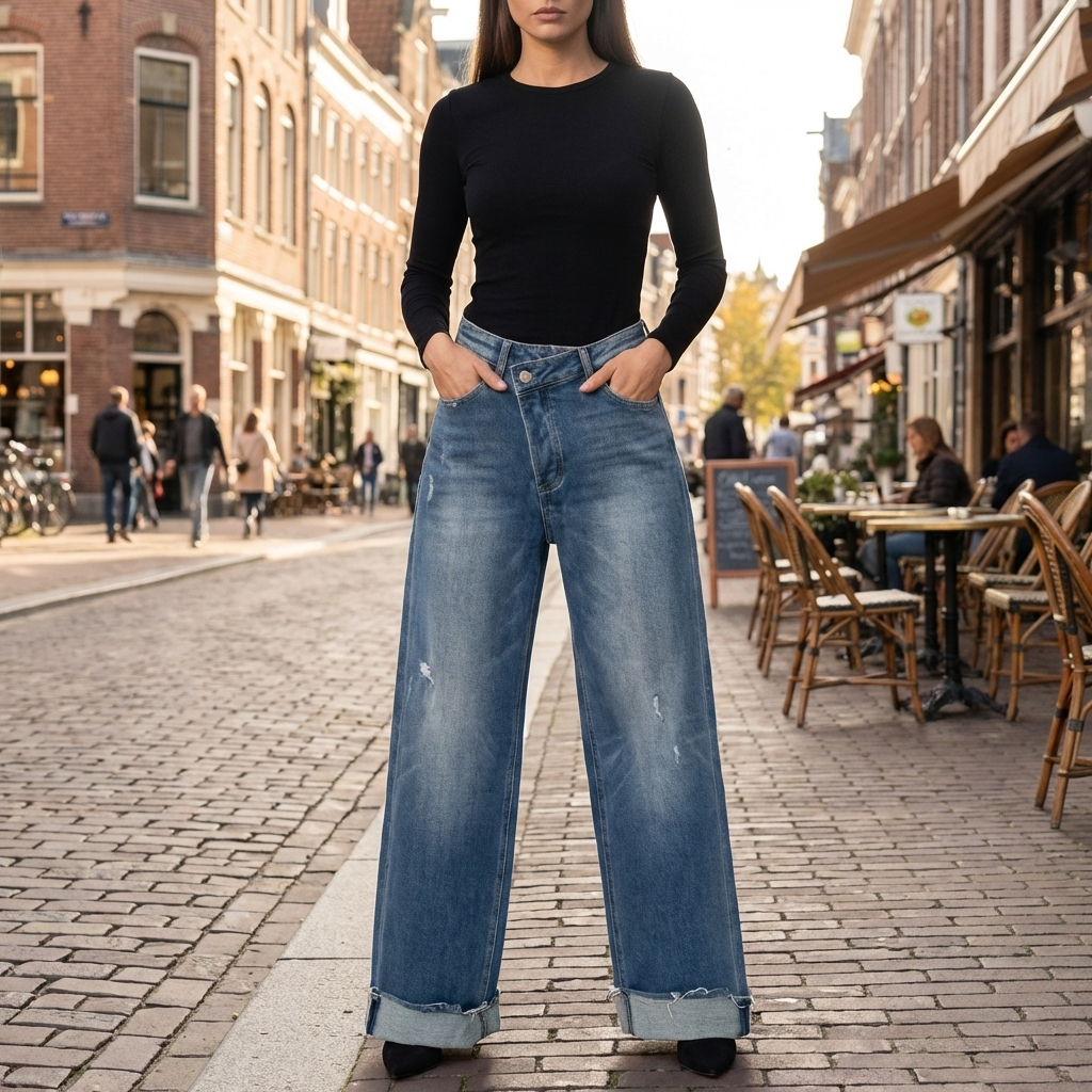 Pantalones de Jean Altos y Cómodos
