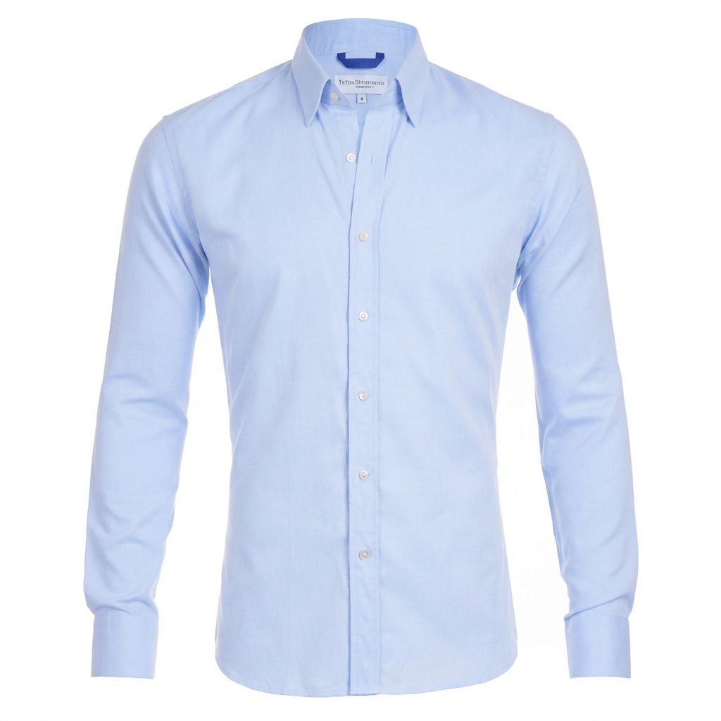 Camisas de Manga Larga Ajuste Slim para Hombres