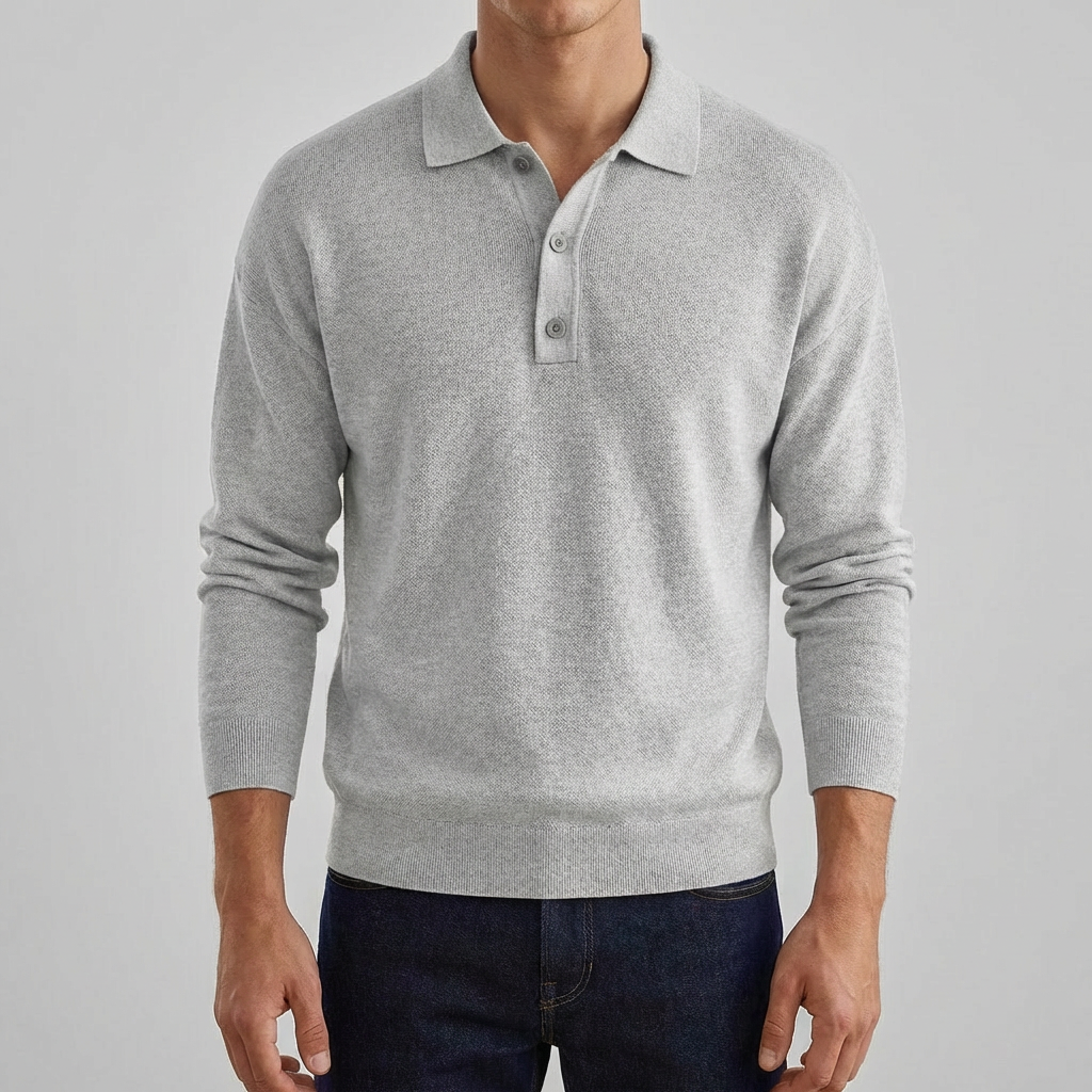 Camisa Casual de Manga Larga para Hombre