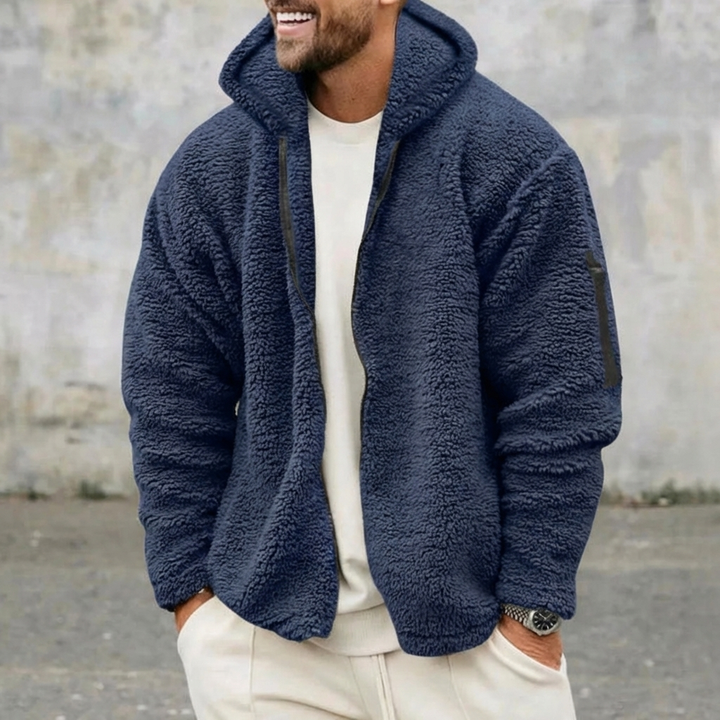 Chaqueta de Forro Polar Reversible para Hombres