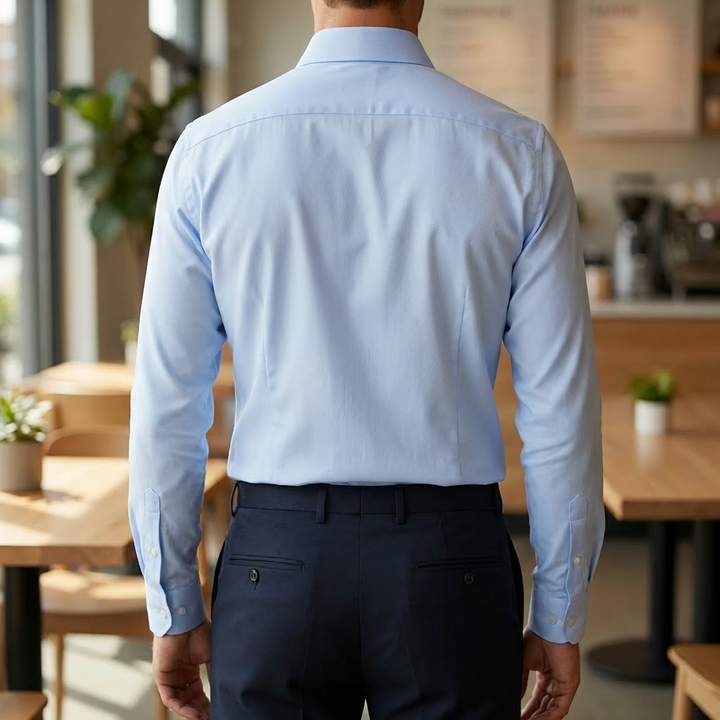 Camisas de Manga Larga Ajuste Slim para Hombres