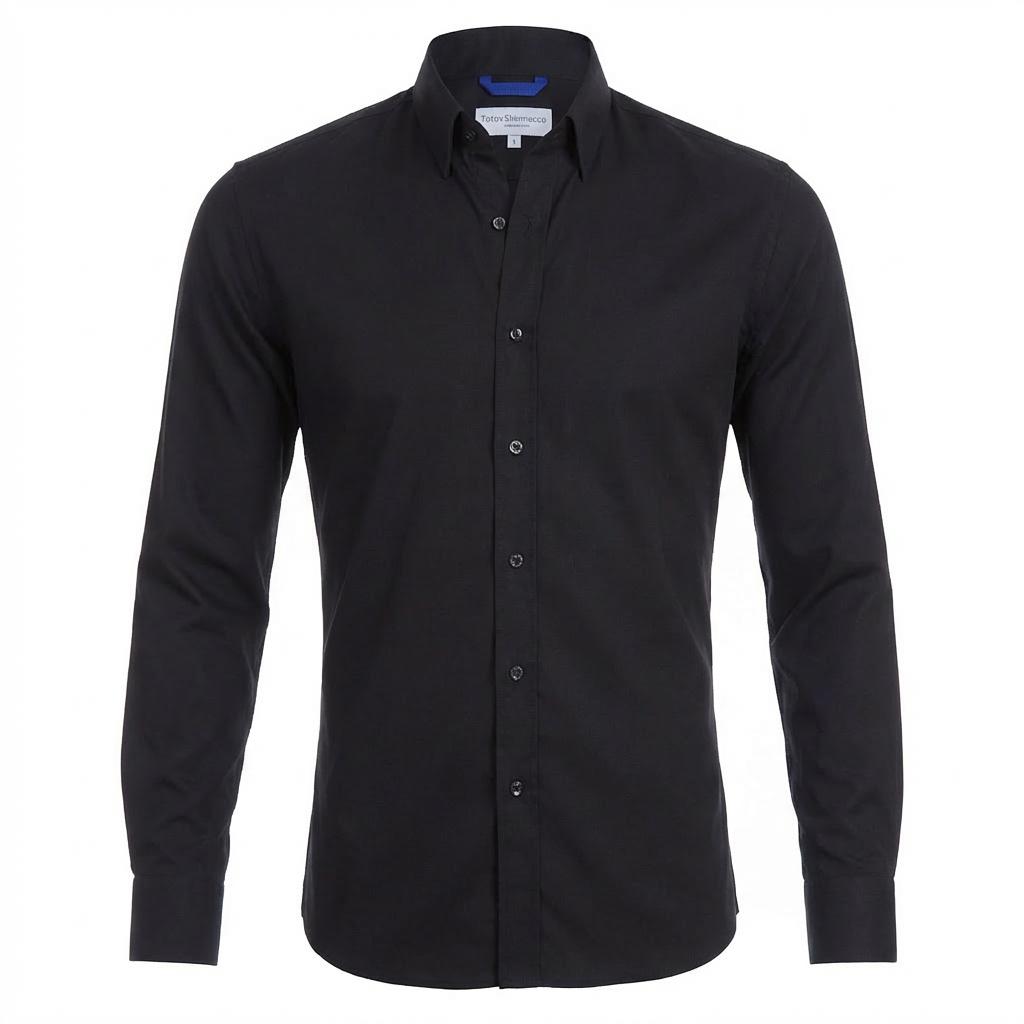 Camisas de Manga Larga Ajuste Slim para Hombres