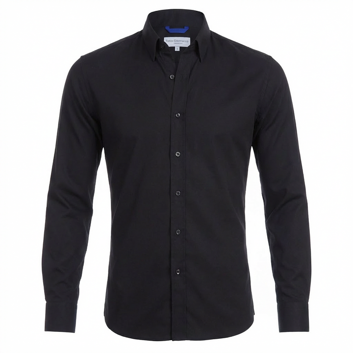 Camisas de Manga Larga Ajuste Slim para Hombres