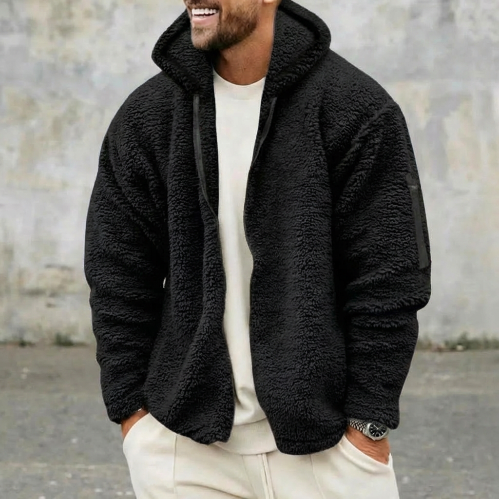 Chaqueta de Forro Polar Reversible para Hombres