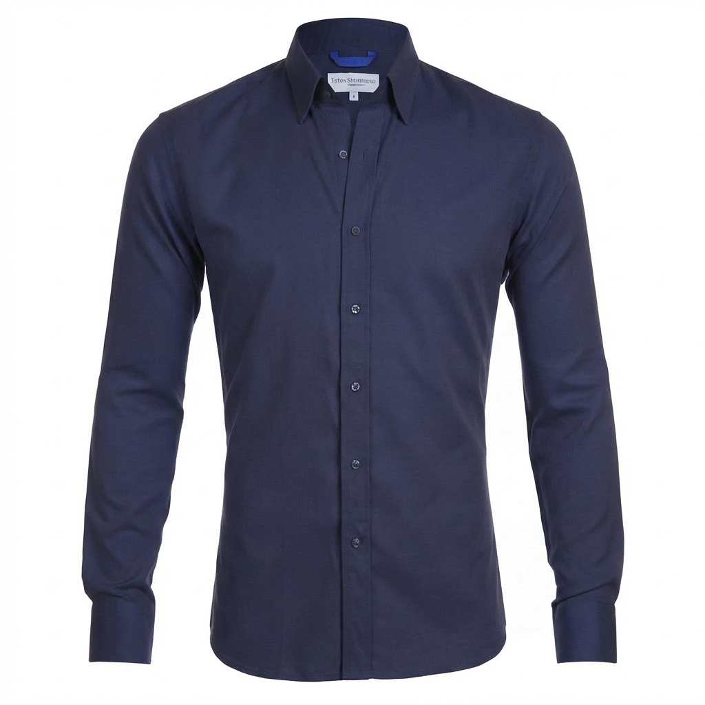 Camisas de Manga Larga Ajuste Slim para Hombres