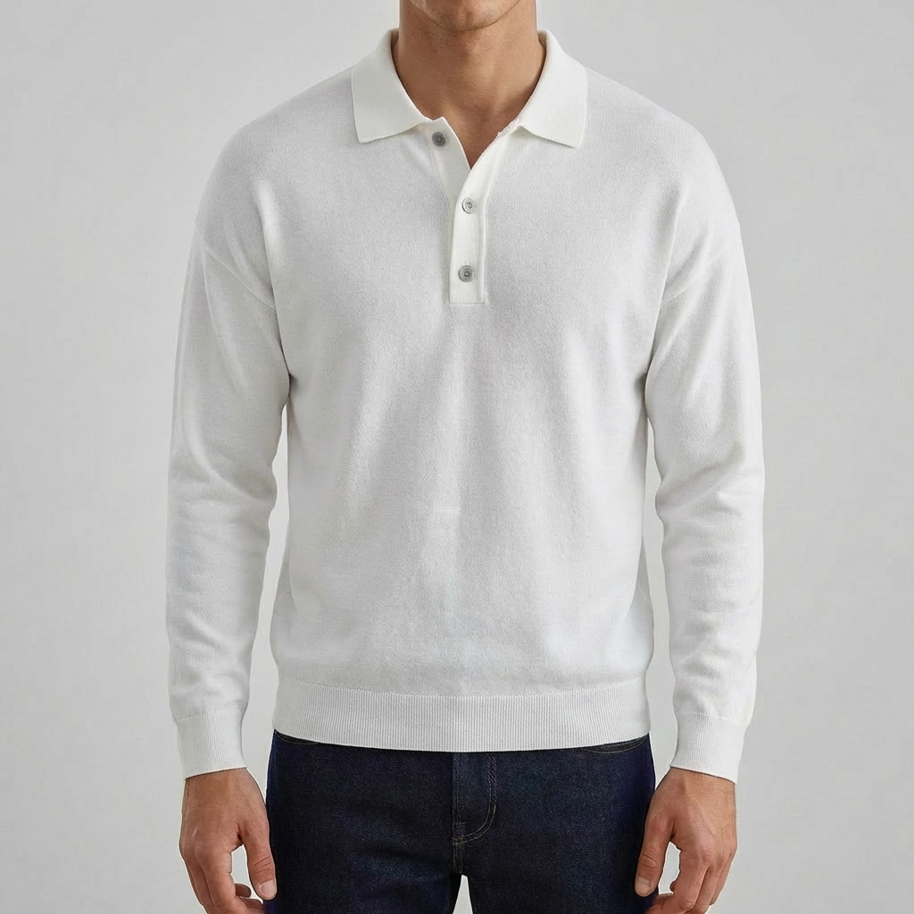 Camisa Casual de Manga Larga para Hombre