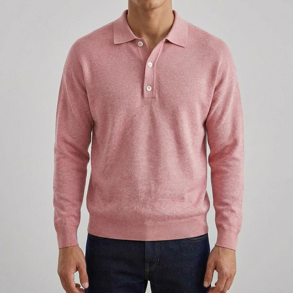 Camisa Casual de Manga Larga para Hombre
