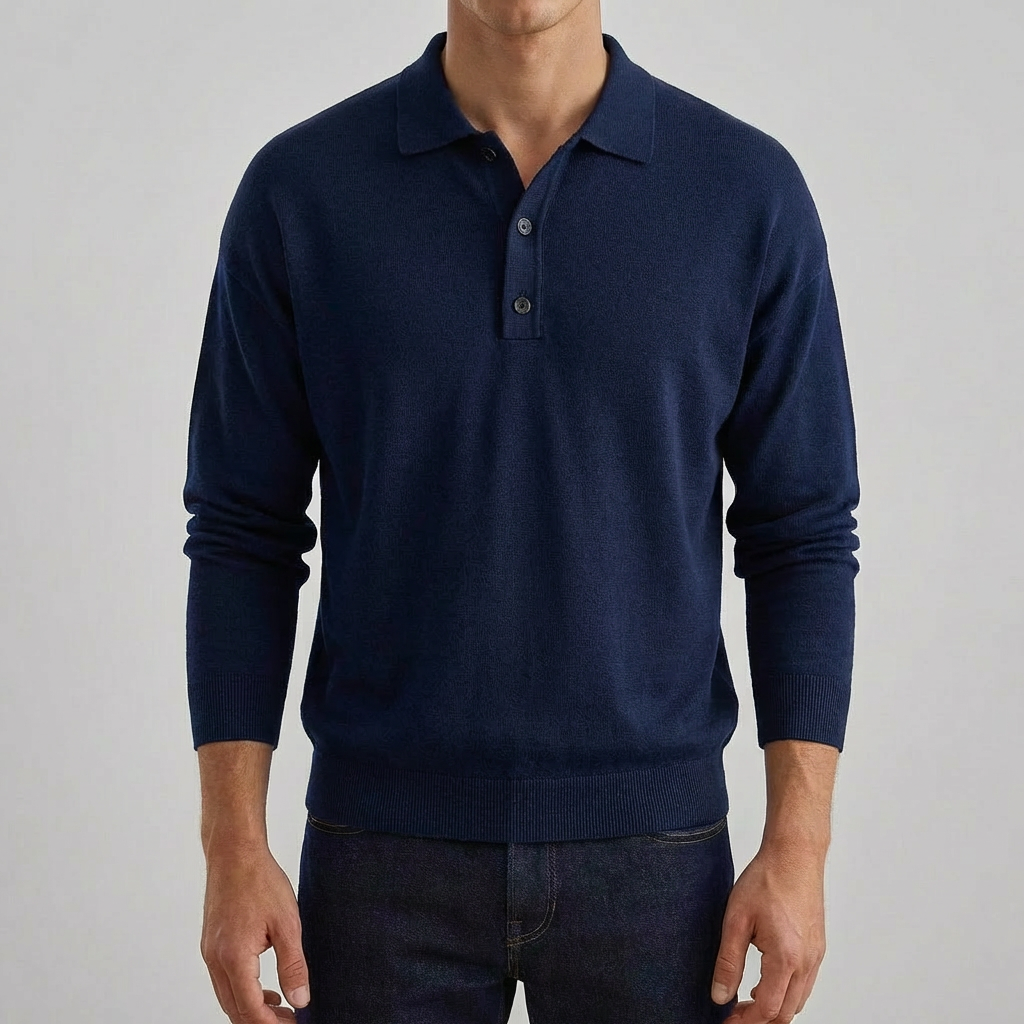 Camisa Casual de Manga Larga para Hombre