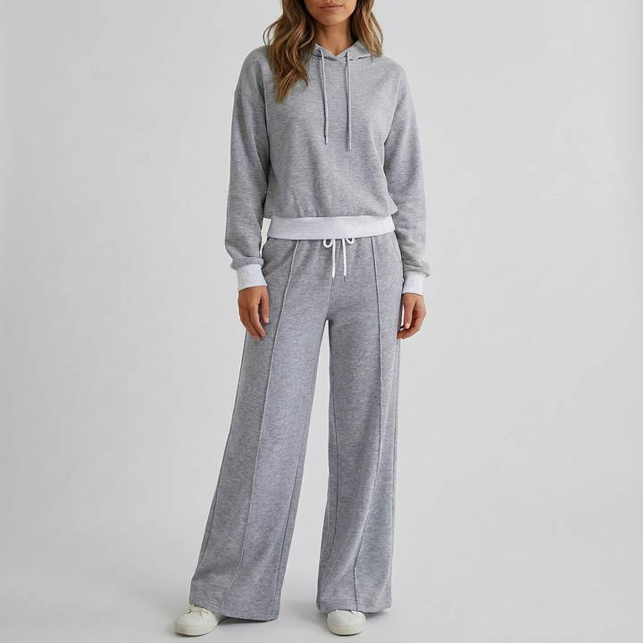 Conjunto de Lounge de Jogging de Dos Piezas Estiloso para Mujeres