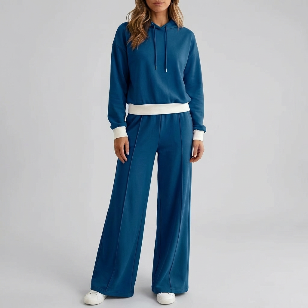 Conjunto de Lounge de Jogging de Dos Piezas Estiloso para Mujeres