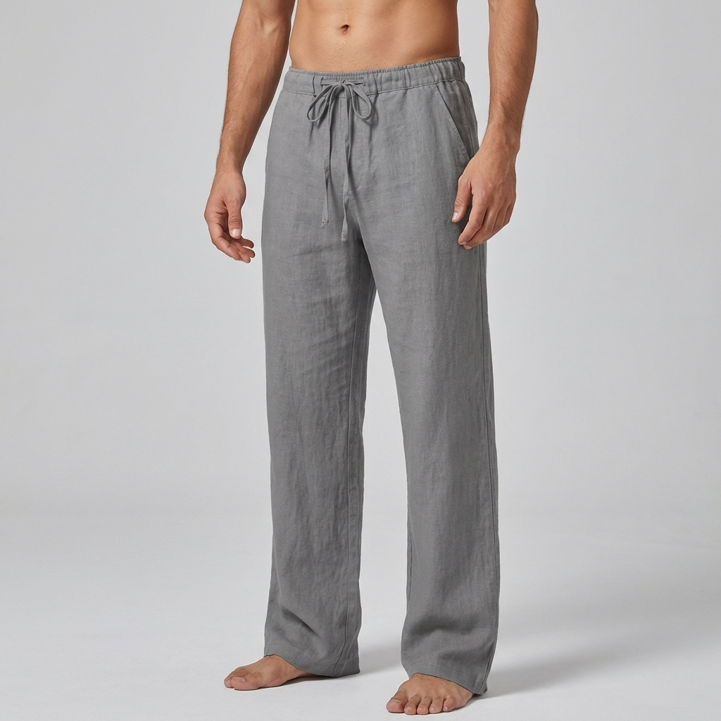 Ropa Casual de Alta Cintura con Cordón