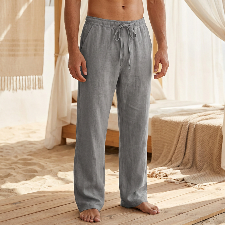 Ropa Casual de Alta Cintura con Cordón