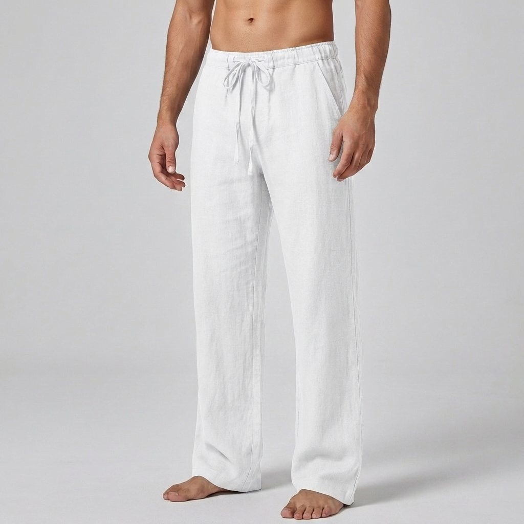 Ropa Casual de Alta Cintura con Cordón