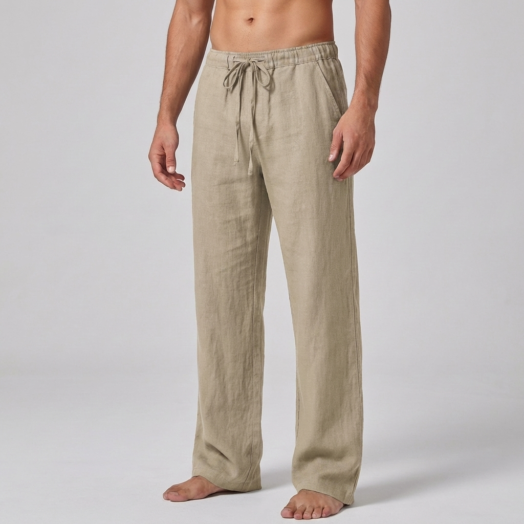 Ropa Casual de Alta Cintura con Cordón