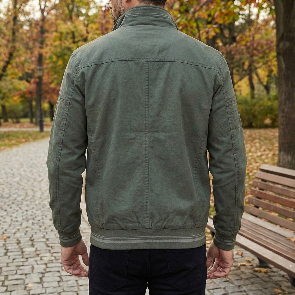 Chaqueta Estilo Ligero y Sin Esfuerzo para Hombres