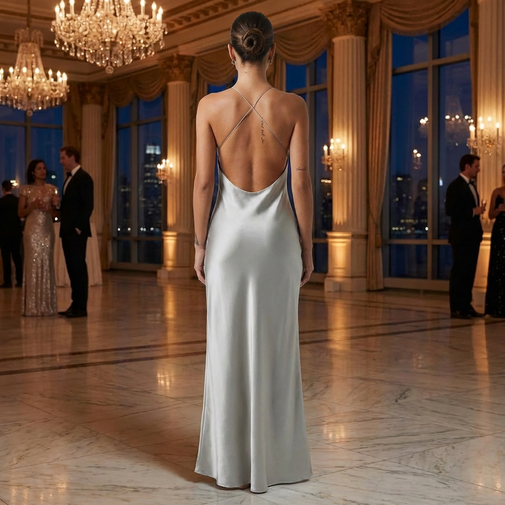 Vestido Maxi Sin Mangas para Mujeres