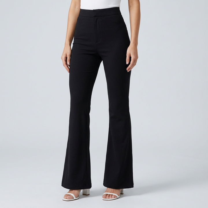 Pantalones de Pana Anchos a la Moda para Mujeres