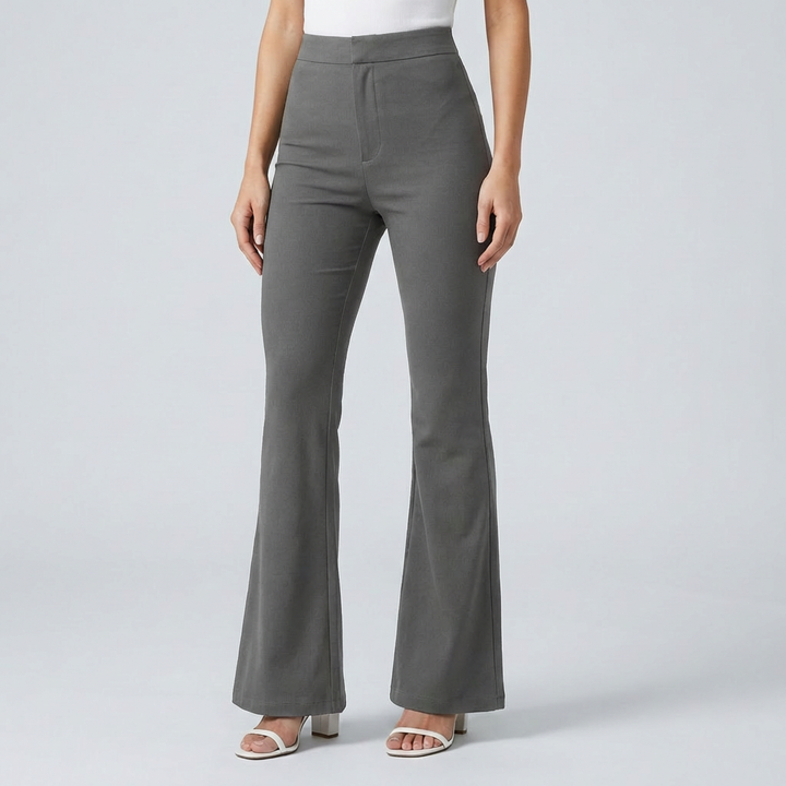 Pantalones de Pana Anchos a la Moda para Mujeres
