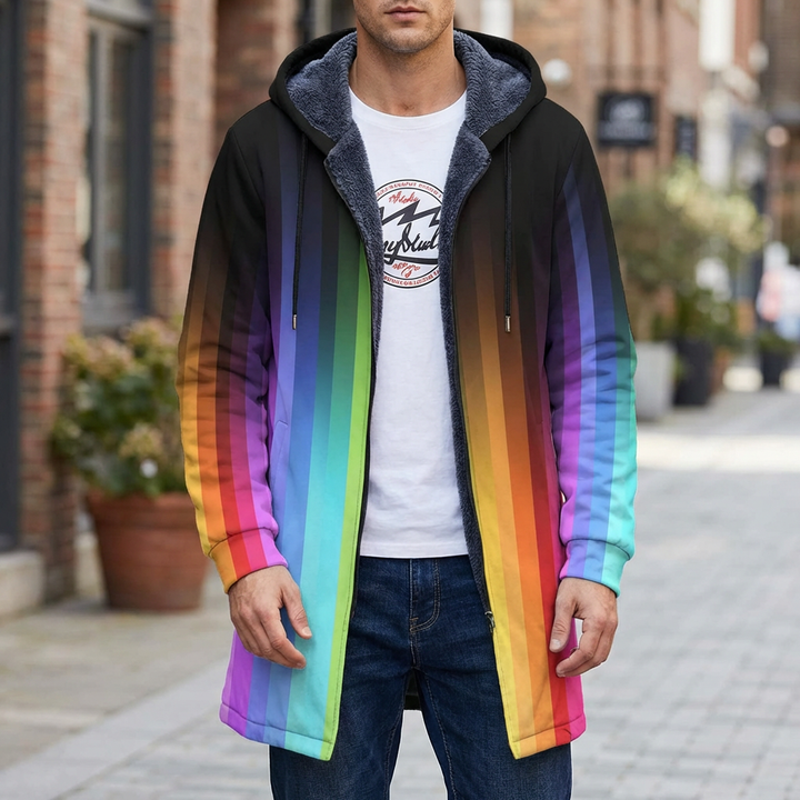 Chaleco Color Bloque Retro para Hombres