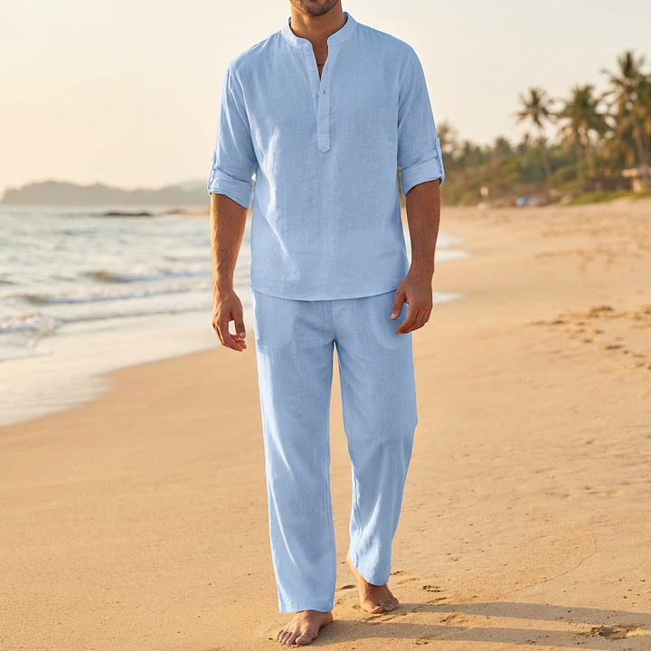 Conjunto de Verano de 2 Piezas para Hombres