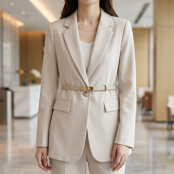 Elysa Blazer Suelto Estiloso para Mujeres