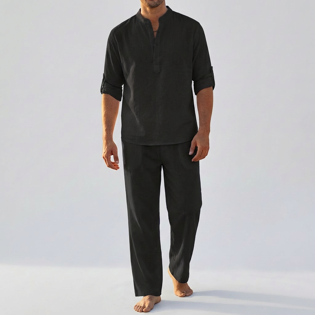 Conjunto de Verano de 2 Piezas para Hombres