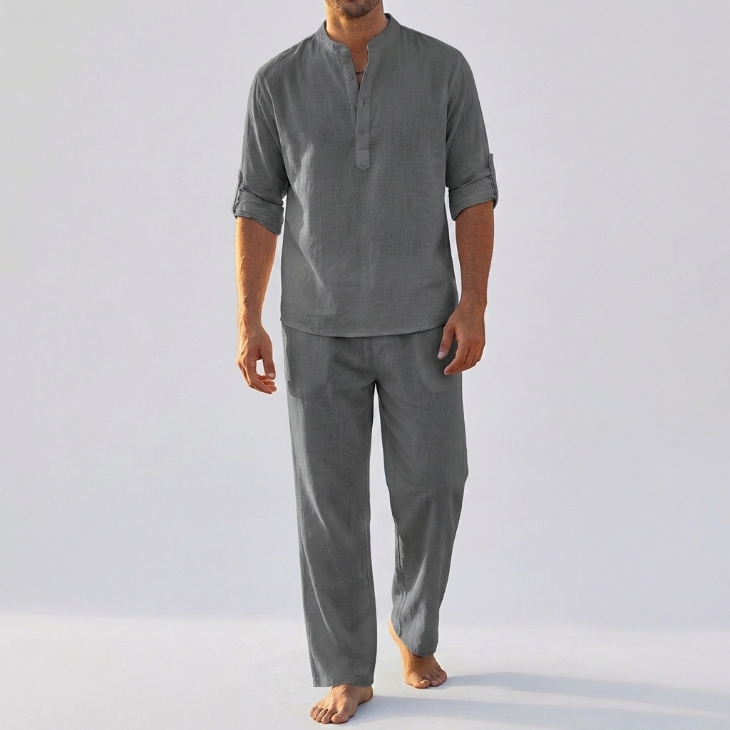Conjunto de Verano de 2 Piezas para Hombres