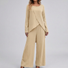 Conjunto de Pantalón Dos Piezas Elegante para Mujeres