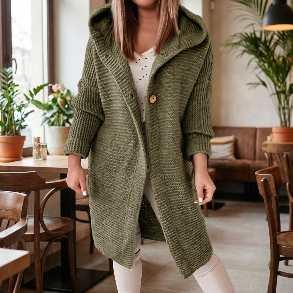Cardigan de Punto Elegancia Acogedora para Días Frescos
