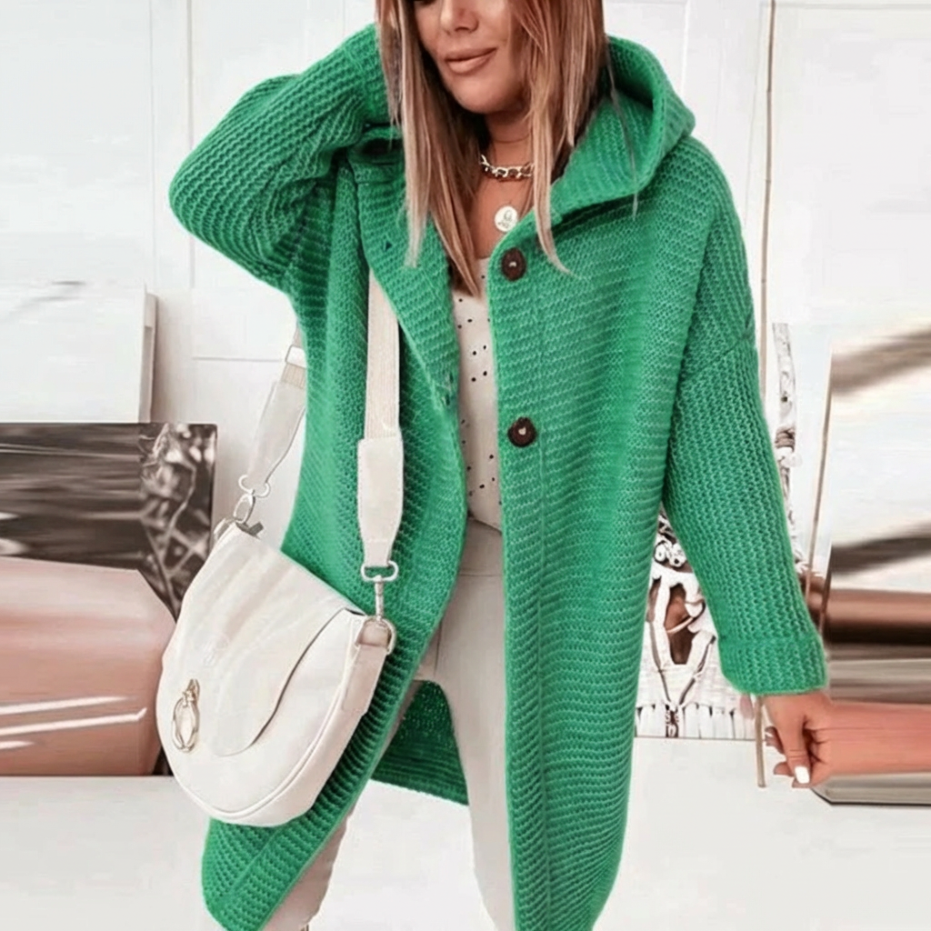 Cardigan de Punto Elegancia Acogedora para Días Frescos