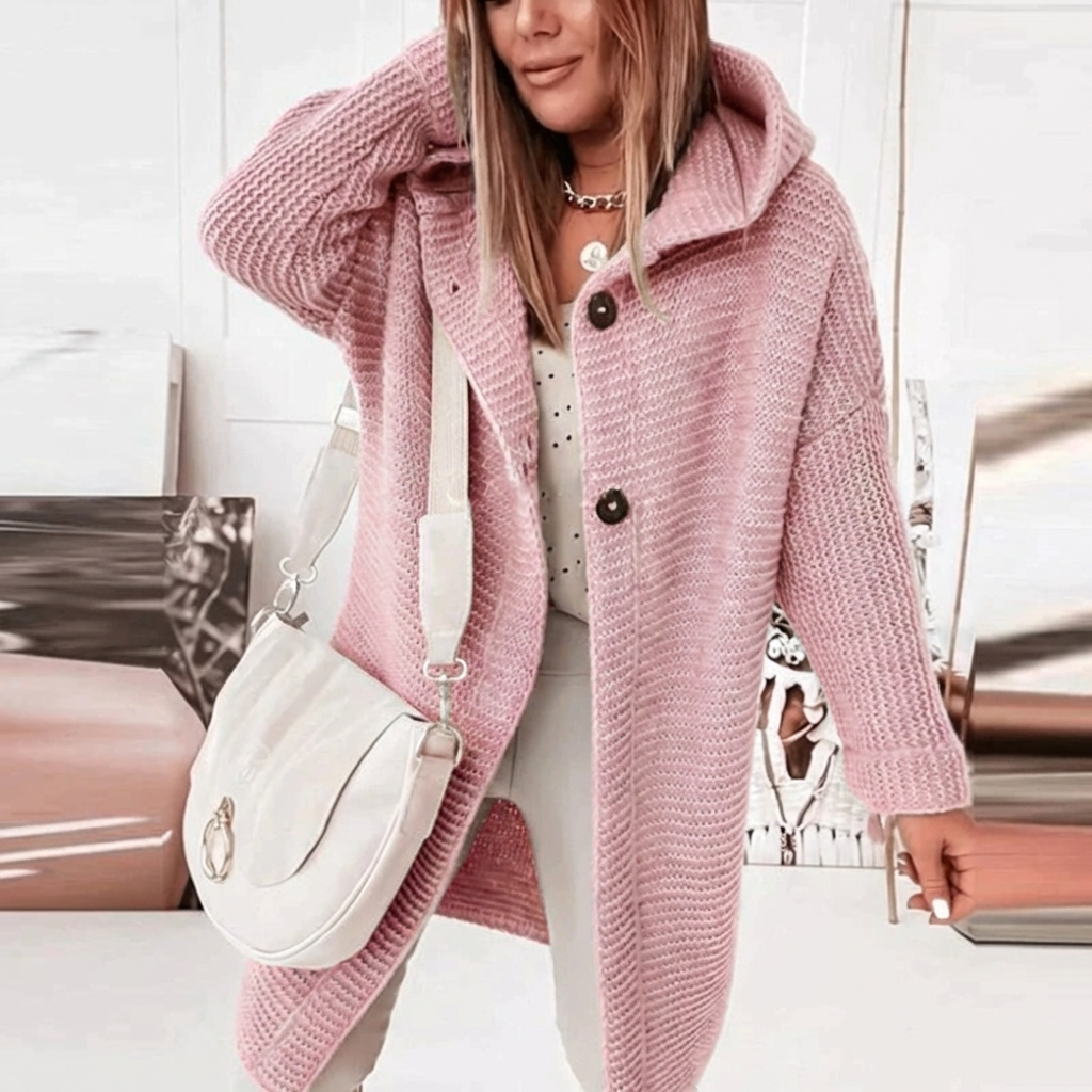 Cardigan de Punto Elegancia Acogedora para Días Frescos